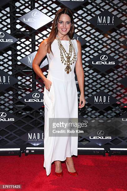 Marta Millans attends the Lexus Design Disrupted Event at SIR Stage 37 on September 5, 2013 in New York City.