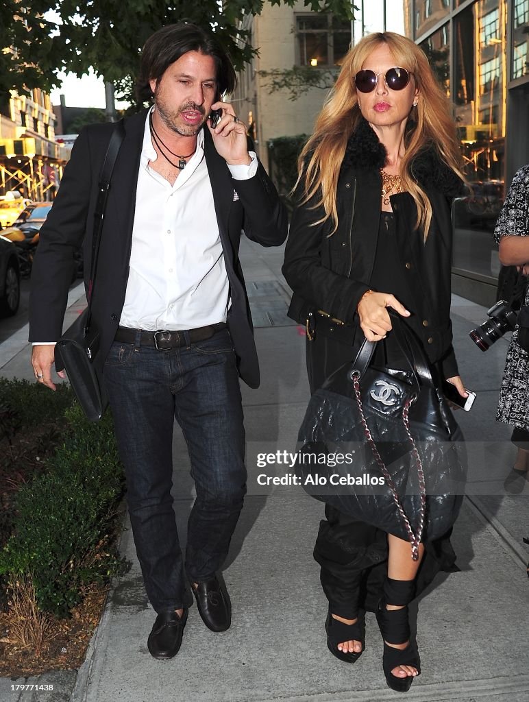 Celebrity Sightings In New York City - September 6, 2013
