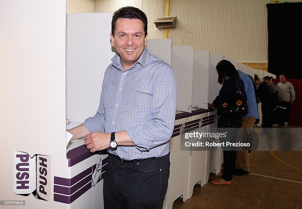 Australians Head To The Polls To Vote In Federal Election