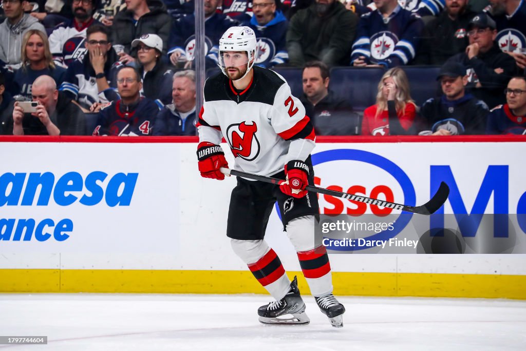 New Jersey Devils v Winnipeg Jets