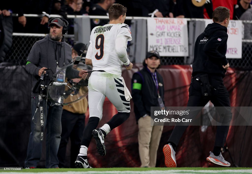 Cincinnati Bengals v Baltimore Ravens