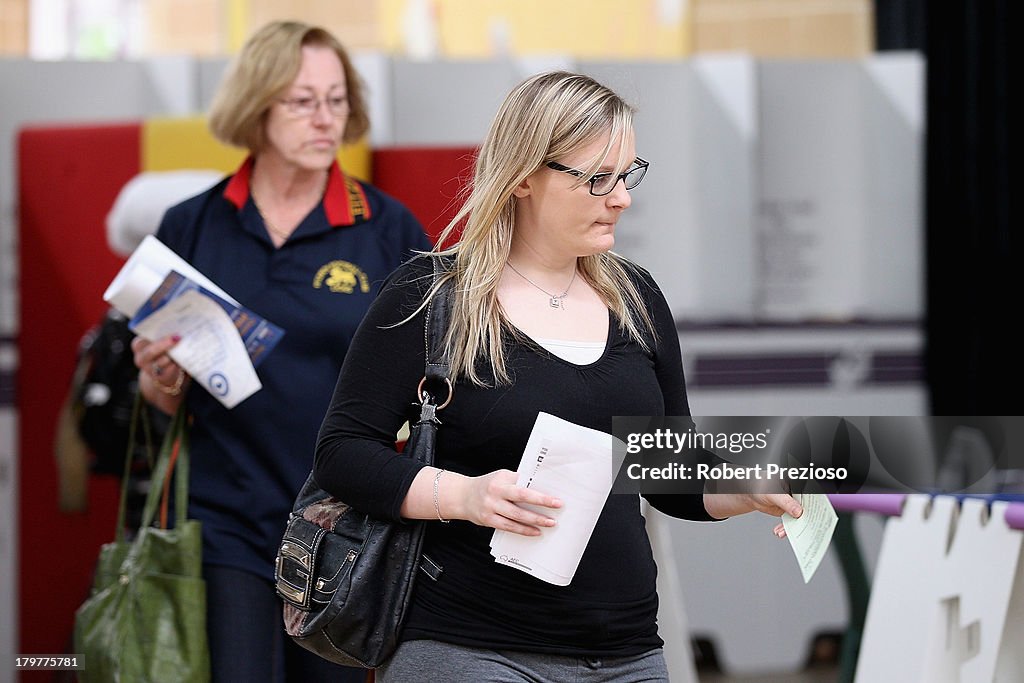 Australians Head To The Polls To Vote In Federal Election