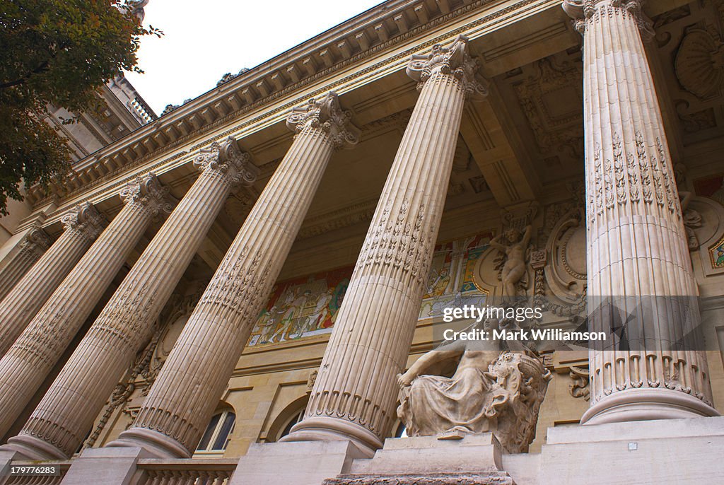 Colonade at Grand Palais, Paris.