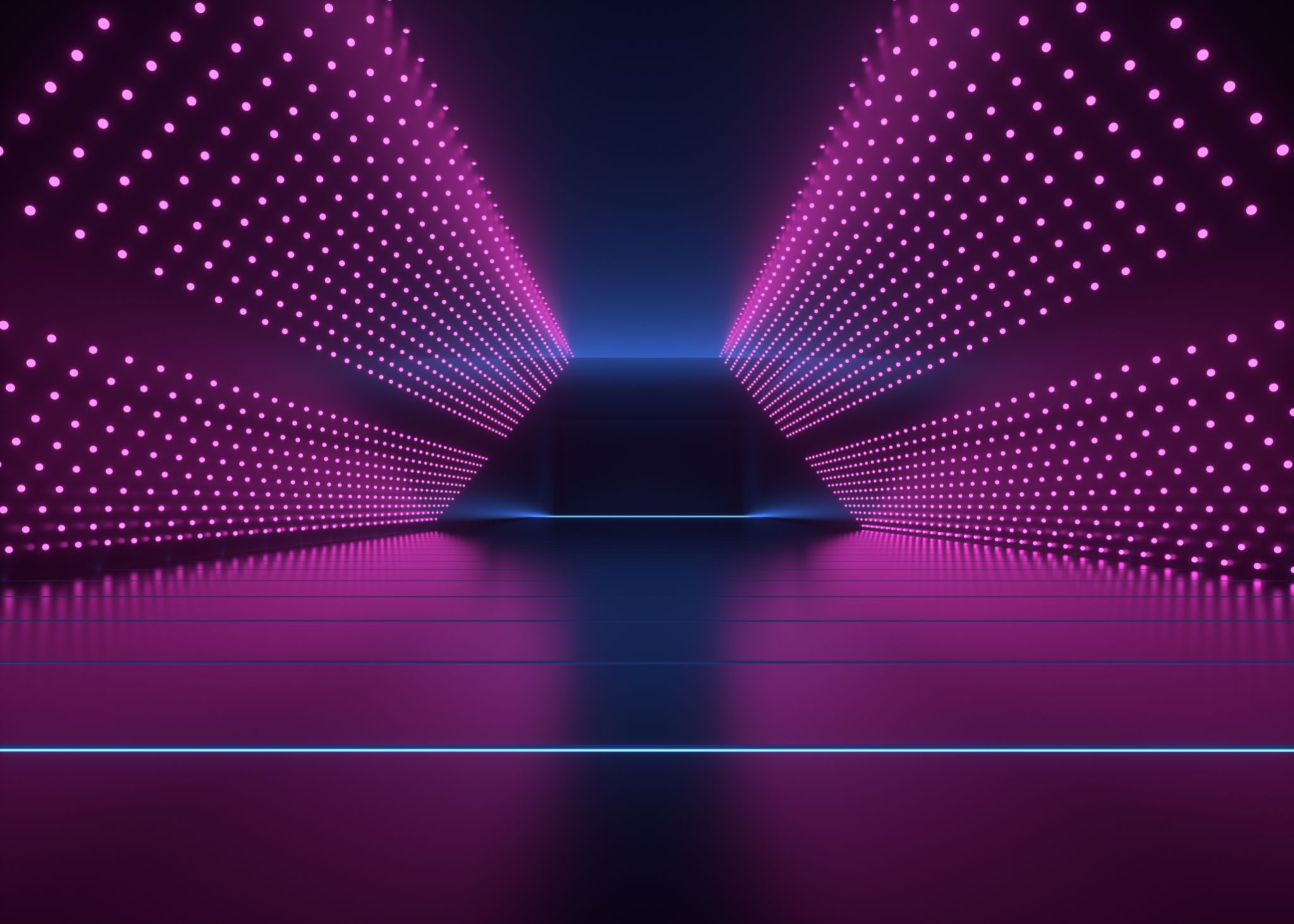 geometric dance floor