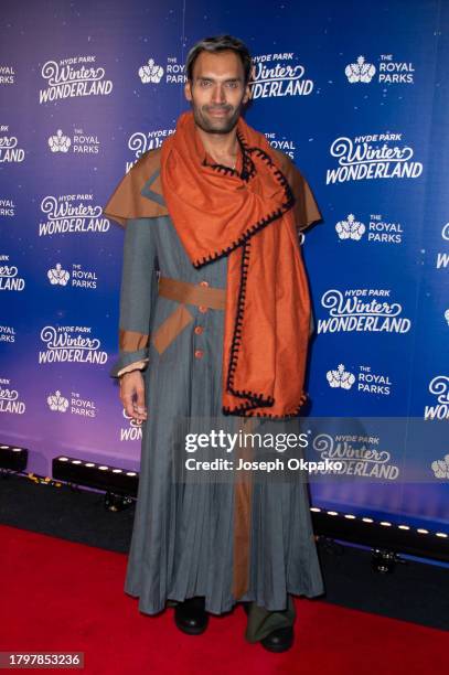 Jeetendr Sehdev attends the Hyde Park Winter Wonderland Charity Preview Night at Hyde Park on November 16, 2023 in London, England.