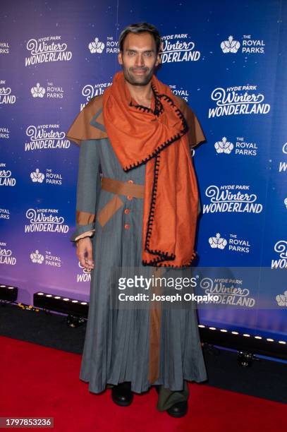 Jeetendr Sehdev attends the Hyde Park Winter Wonderland Charity Preview Night at Hyde Park on November 16, 2023 in London, England.