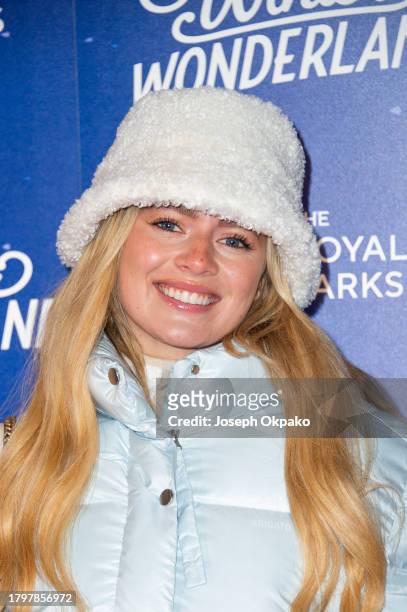 Tasha Ghouri attends the Hyde Park Winter Wonderland Charity Preview Night at Hyde Park on November 16, 2023 in London, England.