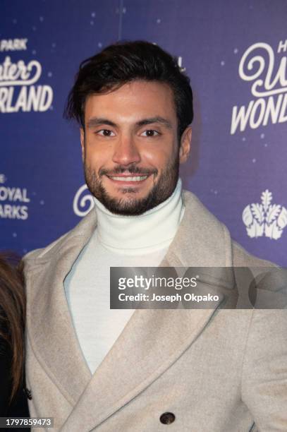 Davide Sanclimenti attends the Hyde Park Winter Wonderland Charity Preview Night at Hyde Park on November 16, 2023 in London, England.