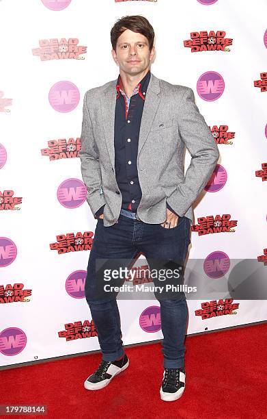 Writer/producer Tim Doiron arrives at "Dead Before Dawn 3D" premiere at Mann Chinese 6 on September 6, 2013 in Los Angeles, California.