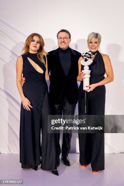 Countess Eloise van Oranje, Prince Constantijn of the Netherlands Princess Laurentien of The Netherlands attend the Harper's Bazaar Women of the Year...