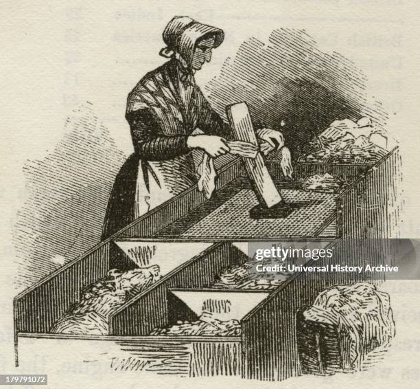 Sorting Rags 61 Cutting Rags Stock Photos, High-Res Pictures, and Images - Getty Images