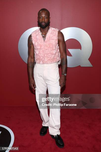 Dwyane Wade arrives at the GQ Men of the Year Party 2023 at Bar Marmont on November 16, 2023 in Los Angeles, California.