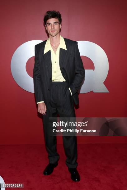 Jacob Elordi arrives at the GQ Men of the Year Party 2023 at Bar Marmont on November 16, 2023 in Los Angeles, California.