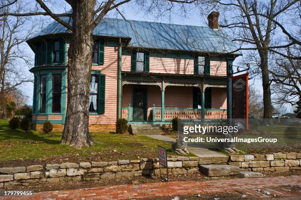 Tennessee, Natchez Trace Parkway, Leipers Fork Historic District, Old Natchez House.