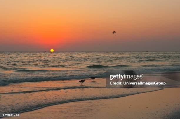 Crescent Beach, Siesta Key, Sarasota, Florida.