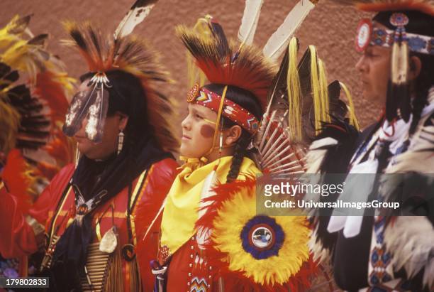 Kiowa/Comanche Dancers, Plains Indian Tribe, Gallup Inter-Tribal Indian Ceremonial, Gallup, New Mexico.