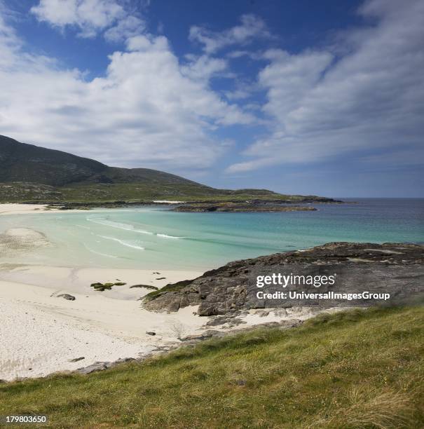 Beautiful beach on Barra, Outer Hebrides, Scotland, United Kingdom.