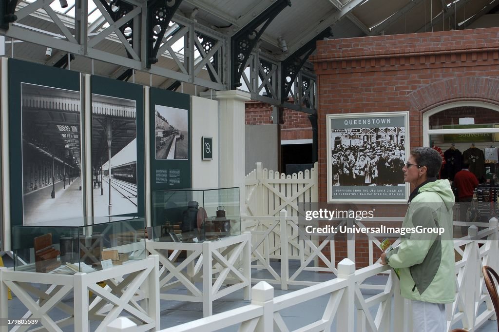 Exhibit in the Cobh Heritage Center, Cobh, County Cork, Ireland