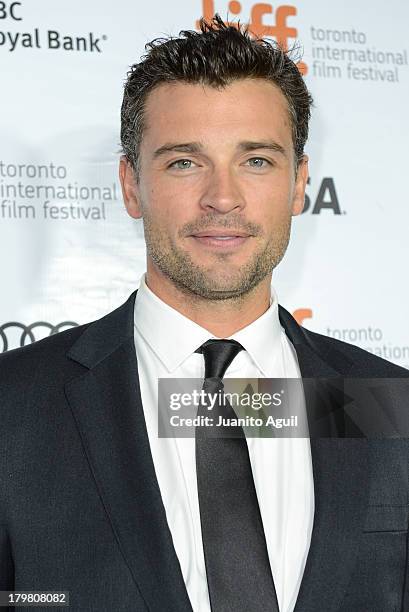 Tom Welling attends the premiere of Parkland at Roy Thomson Hall on September 6, 2013 in Toronto, Canada.