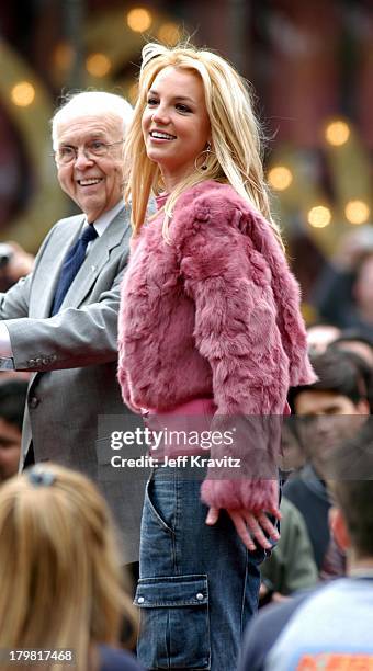 Britney Spears during The Hollywood Walk Of Fame Honors Britney Spears at The Hollywood Walk Of Fame in Hollywood, California, United States.