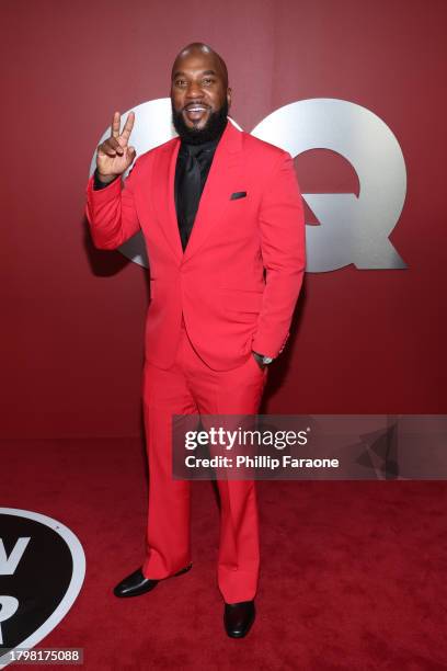 Jeezy arrives at the GQ Men of the Year Party 2023 at Bar Marmont on November 16, 2023 in Los Angeles, California.