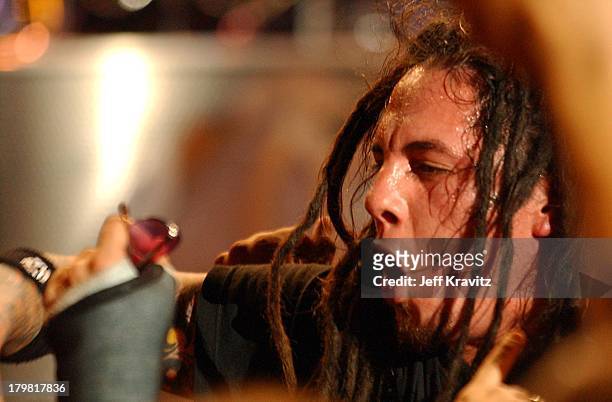 Sonny Sandoval of POD during 10th Annual KROQ Weenie Roast at Irvine Meadows in Irvine, California, United States.