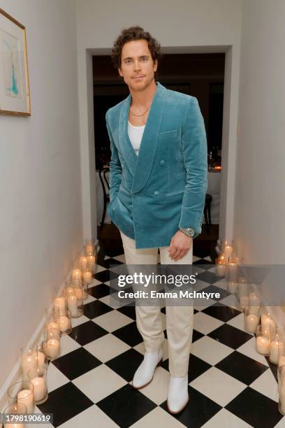 Matt Bomer attends the GQ Men of the Year Party 2023 VIP dinner at Chateau Marmont on November 16, 2023 in Los Angeles, California.