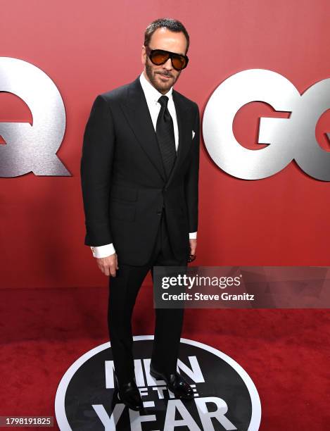 Tom Ford arrives at the 2023 GQ Men Of The Year at Bar Marmont on November 16, 2023 in Los Angeles, California.