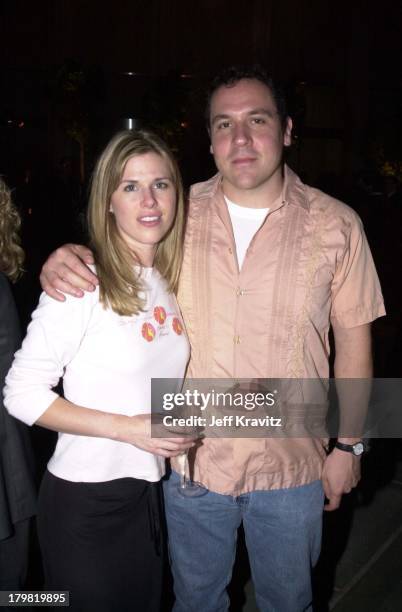 Joya Tillem and Jon Favreau during Premiere of Destination Films' Beautiful at Los Angeles County Museum of Art in Los Angeles, California, United...