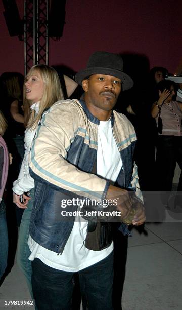 Jamie Foxx during Motorola Hosts 5th Anniversary Party Benefiting Toys for Tots - Inside at 3526 Hayden in Culver City, California, United States.