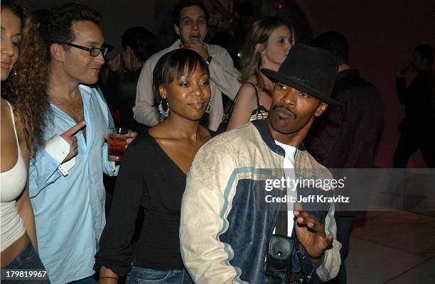 Jamie Foxx during Motorola Hosts 5th Anniversary Party Benefiting Toys for Tots - Inside at 3526 Hayden in Culver City, California, United States.