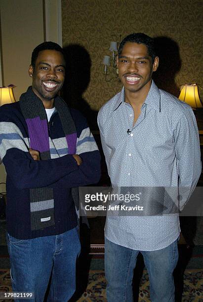 Chris Rock and Lance Crouther during The 10th Annual U.S. Comedy Arts Festival - Behind the Scenes of Pootie Tang at St. Regis Hotel Ballroom in...