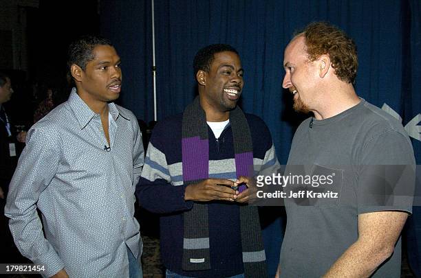 Lance Crouther, Chris Rock and Louis C.K. *Exclusive*