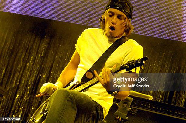 Paul Phillips of Puddle of Mudd during The 2003 KROQ Almost Acoustic Christmas - Night One at Universal Amphitheater in Universal City, California,...