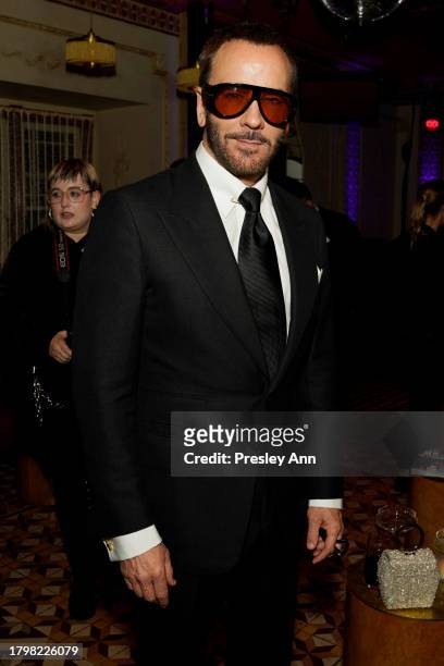 Tom Ford attends the GQ Men of the Year Party 2023 at Bar Marmont on November 16, 2023 in Los Angeles, California.