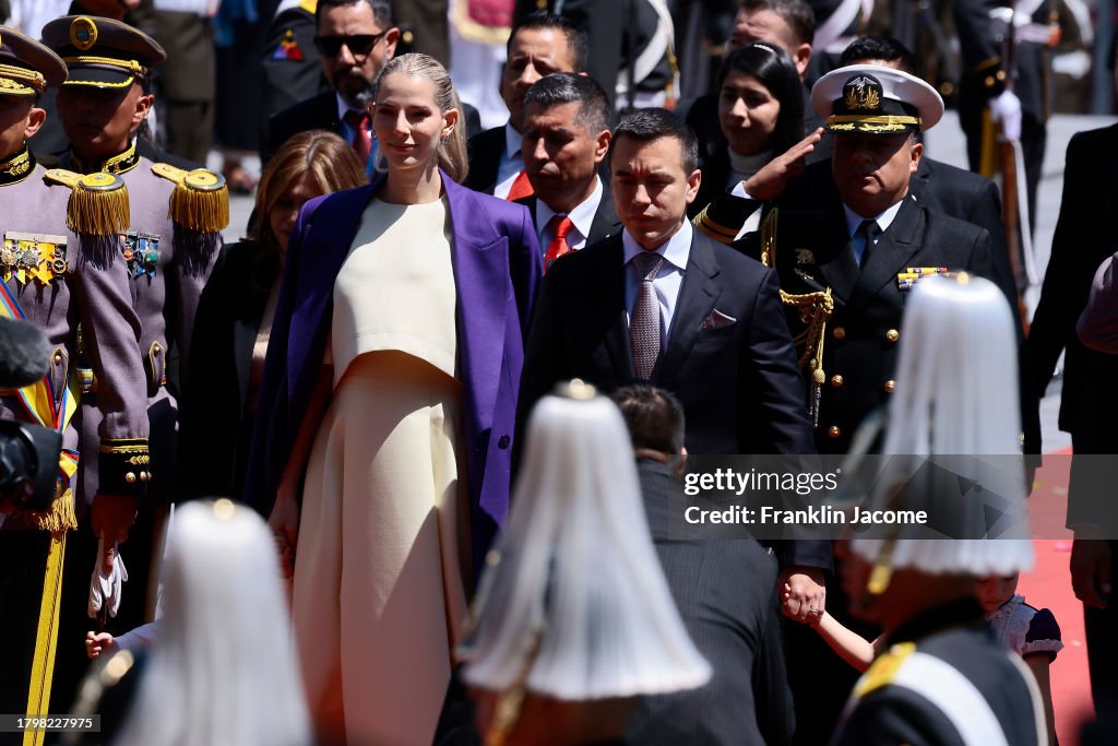 President Daniel Noboa Takes Office in Ecuador