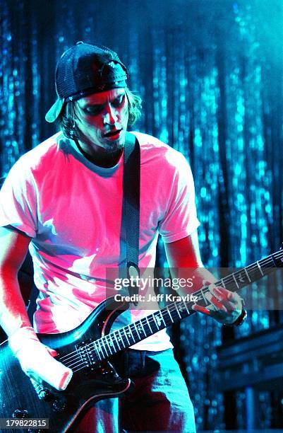 Paul Phillips of Puddle of Mudd during The 2003 KROQ Almost Acoustic Christmas - Night One at Universal Amphitheater in Universal City, California,...