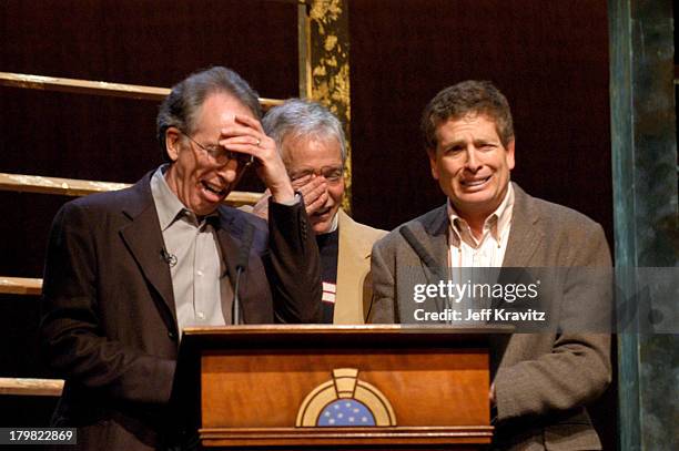 Jerry Zucker, Jim Abrahams and David Zucker during The 10th Annual U.S. Comedy Arts Festival - AFI Filmmaker Award at Wheeler Opera House in Aspen,...