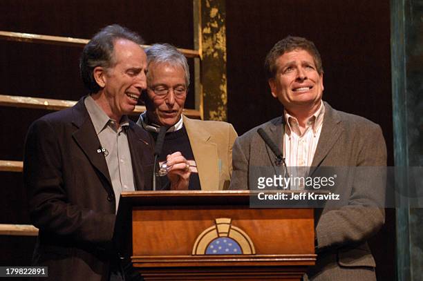 Jerry Zucker, Jim Abrahams and David Zucker during The 10th Annual U.S. Comedy Arts Festival - AFI Filmmaker Award at Wheeler Opera House in Aspen,...