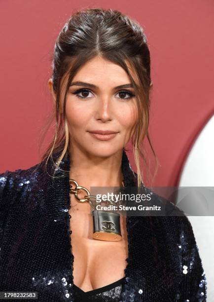 Olivia Jade arrives at the 2023 GQ Men Of The Year at Bar Marmont on November 16, 2023 in Los Angeles, California.