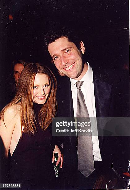 Julianne Moore during 2000 Golden Globe SKG Party in Los Angeles, California, United States.