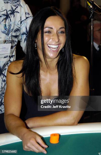 Catherine Chiarelli during Reality Revue Blackjack Tournament - August 7, 2004 at Trump Taj Majal in Atlantic City, New Jersey, United States.