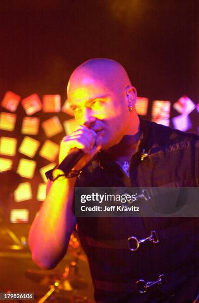 David Draiman of Disturbed during KROQ Almost Acoustic Xmas Xl in Los Angeles, California, United States.