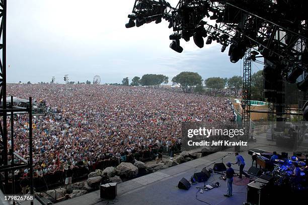 Atmosphere during Phish Coventry Festival 2004 - Day 1 at Coventry in Newport, Vermont, United States.