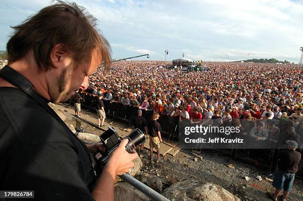 Atmosphere during Phish Coventry Festival 2004 - Day 1 at Coventry in Newport, Vermont, United States.