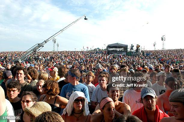 Atmosphere during Phish Coventry Festival 2004 - Day 1 at Coventry in Newport, Vermont, United States.