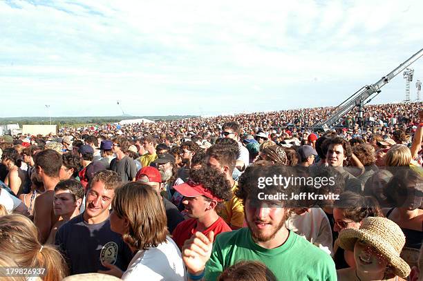 Atmosphere during Phish Coventry Festival 2004 - Day 1 at Coventry in Newport, Vermont, United States.