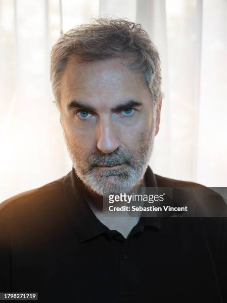 Film Director Xavier Giannoli poses for a portrait on October 11, 2023 in Paris, France.