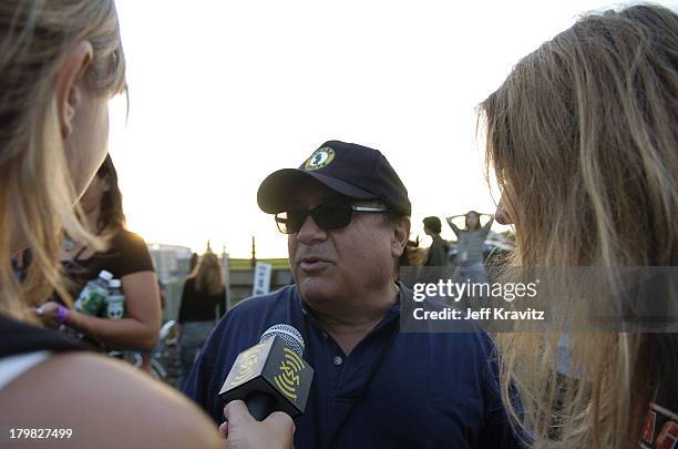 Danny DeVito during Phish Coventry Festival 2004 - Day 2 at Coventry in Newport, Vermont, United States.