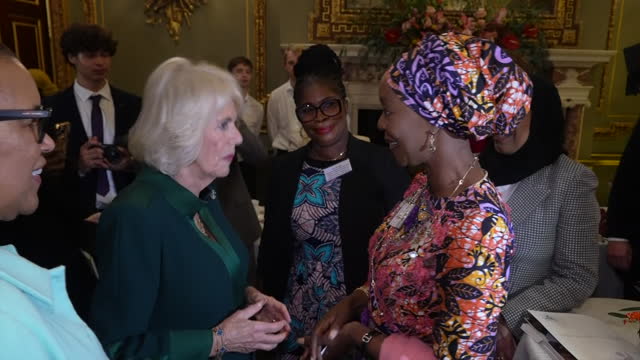 GBR: Queen Camilla Attends Commonwealth Women Leader's Event